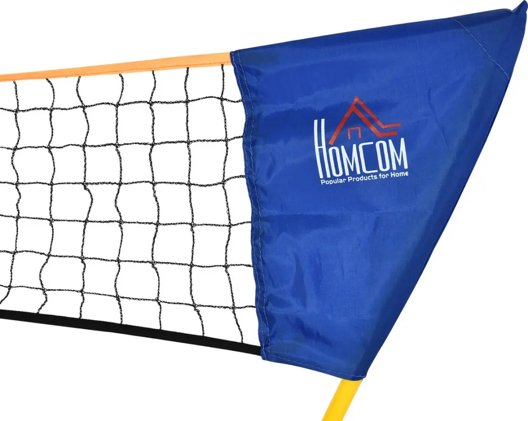 Homcom Badmintonset A95-006 - 4 Rackets + Net - Draagbaar