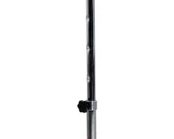 Homcom Boxsack Staand - 43x43x144cm - Zwart