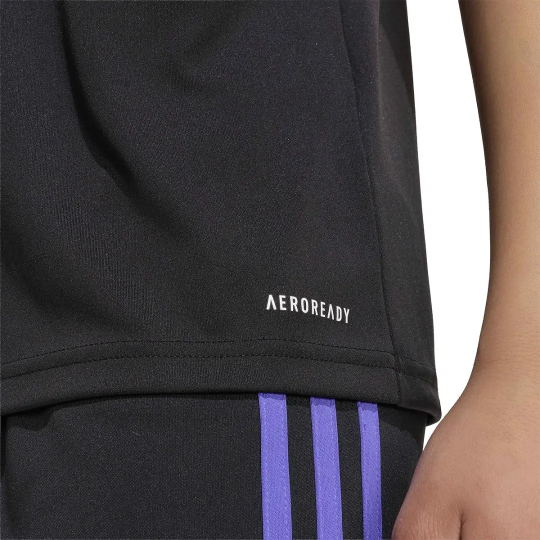 adidas F50 JSY Y T-shirt Voetbal Trainen - 164 - Zwart