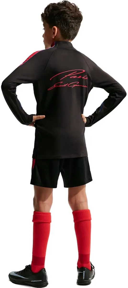 Nike PSG Strike Trainingsbroekje II2716-010 Short - Zwart - Maat 170