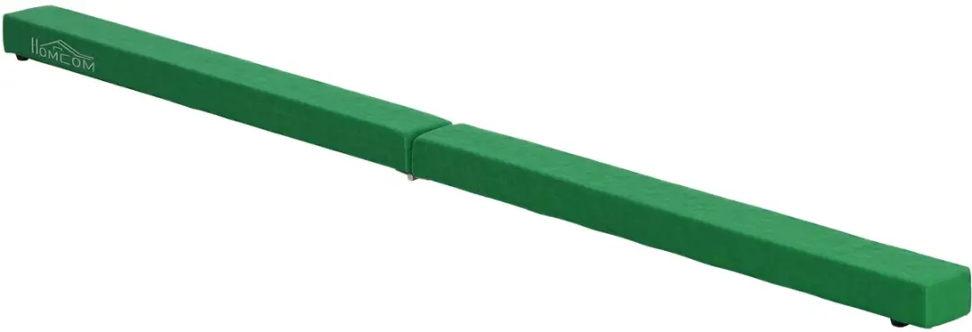 Homcom Evenwichtsbalk Groen 210x10x6,5cm