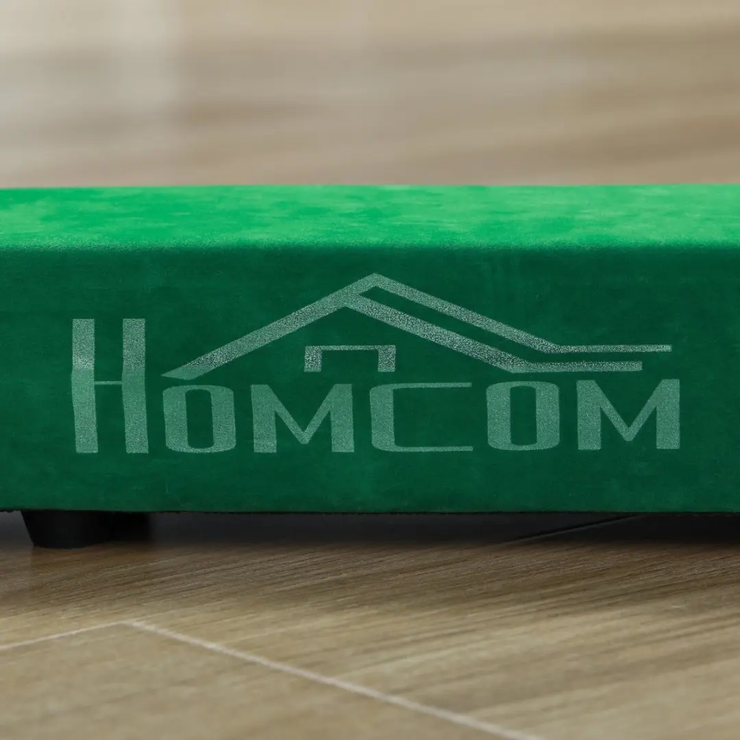 Homcom Evenwichtsbalk Groen 210x10x6,5cm