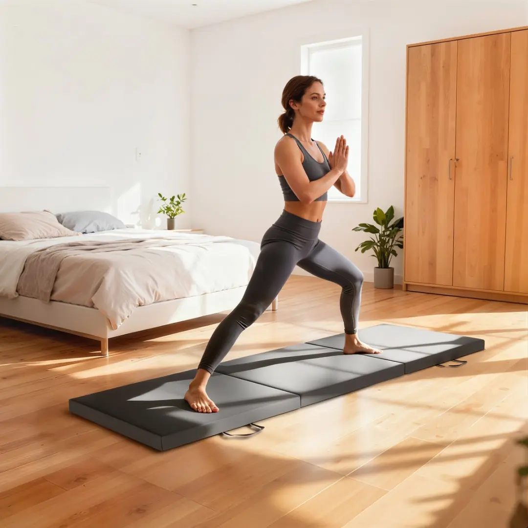 Homcom Gymnastiekmat 180x60x5cm - Grijs
