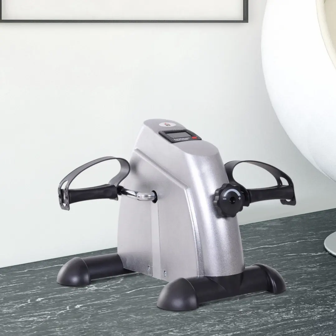 Homcom Beintrainer B35xT40xH31cm - Zilver/Zwart
