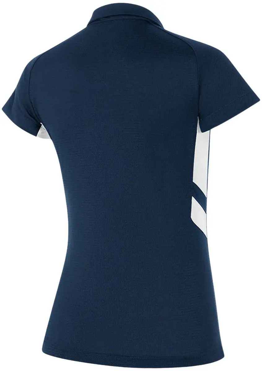 Nike Team Polo Dames S - Donkerblauw/Wit