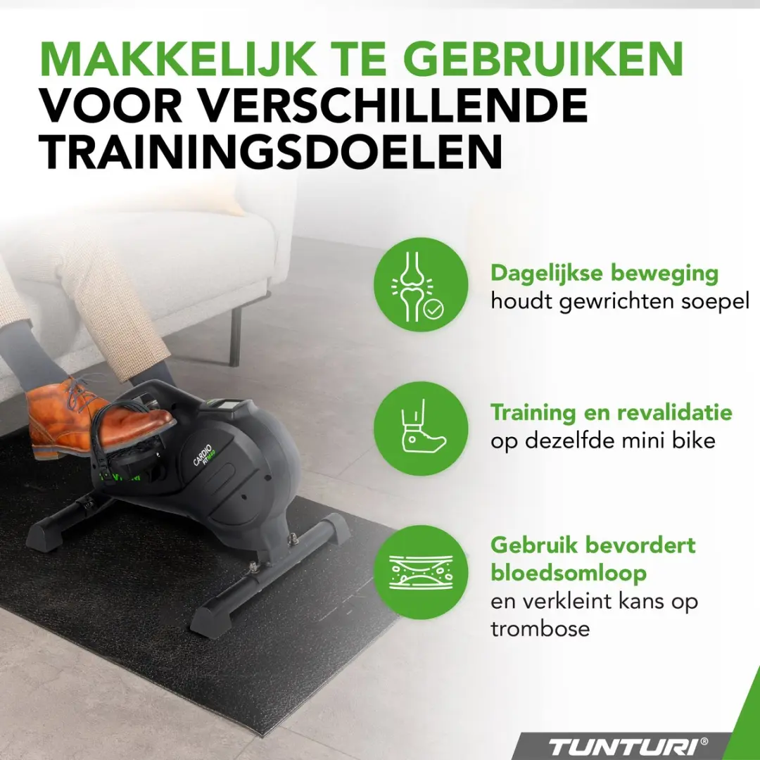 Tunturi Cardio Fit M40 Stoelfiets - 8 Weerstanden - Zwart