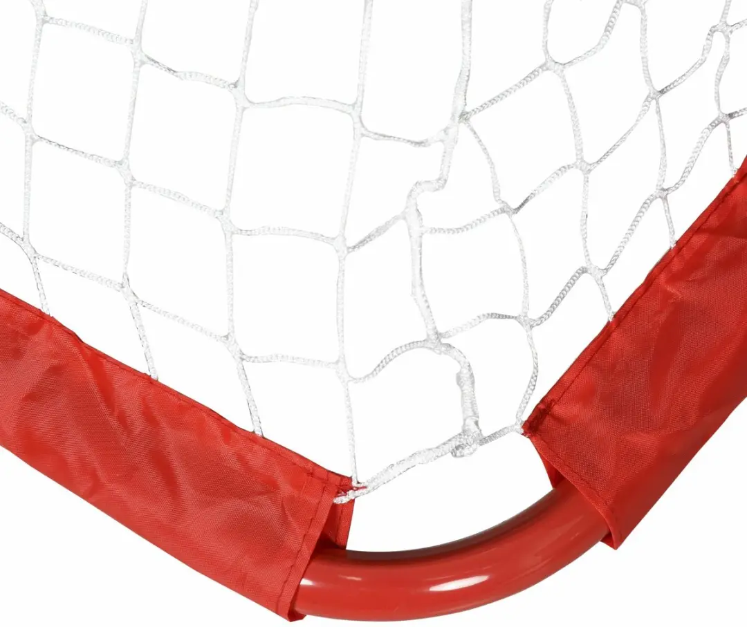 Homcom Opvouwbare Voetbaldoelen Set 2 Stuks - 90x36x60cm - Rood - afbeelding 6 van 6