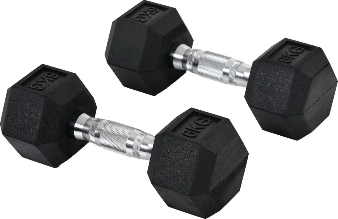 Homcom Zeshoekige Halters Set