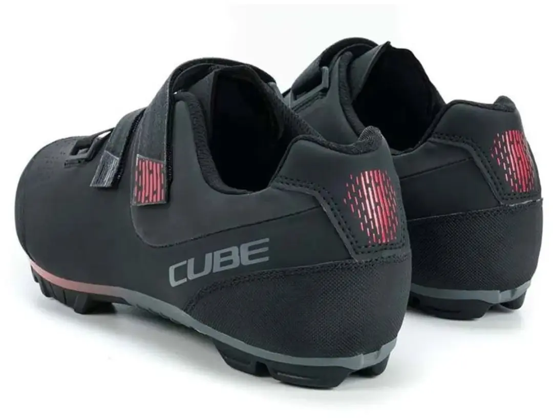 Cube MTB Peak Sportschoenen 47 - Zwart/Rood