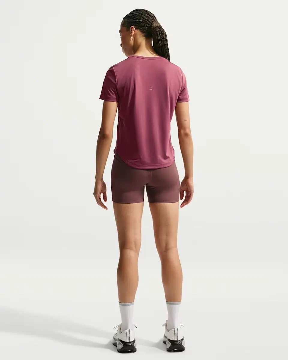 Nike Tempo Dri-FIT Korte Mouw T-shirt - M - Rood