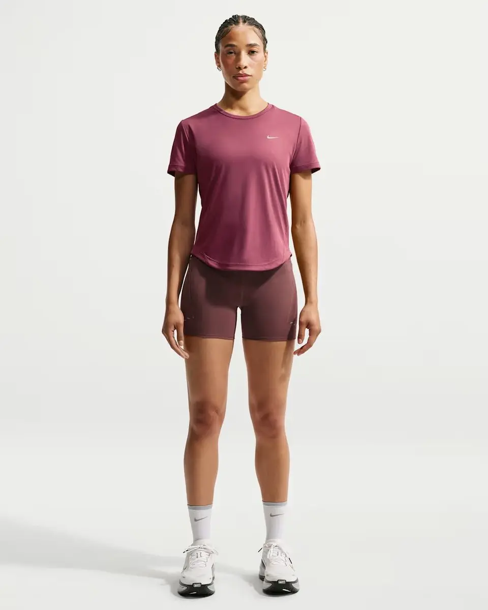 Nike Tempo Dri-FIT Korte Mouw T-shirt - M - Rood