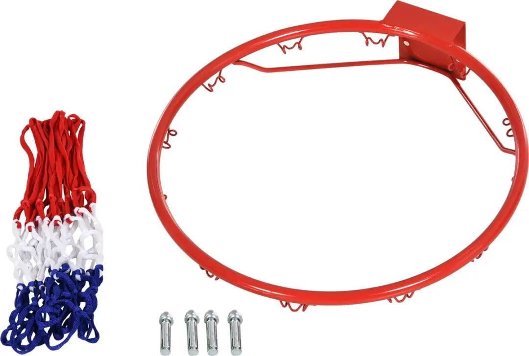 Homcom Basketbalring 46cm Wandmontage - Rood/Blauw/Wit