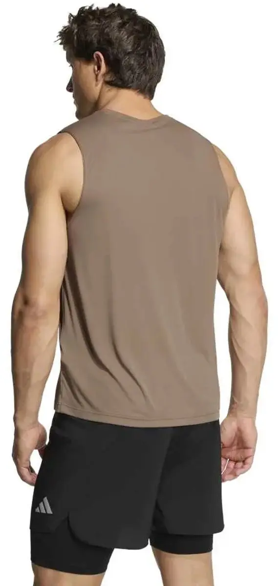 Adidas Adi365 Running Essentials Mouwloos T-shirt - Khaki Six