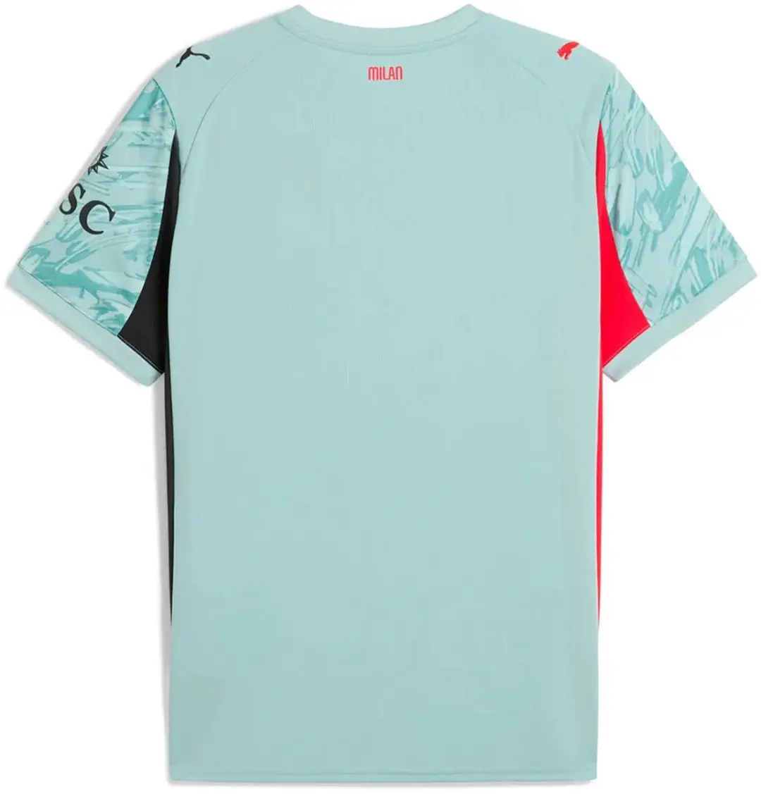 PUMA AC Milan 25/26 Replica Doelman T-shirt - S - Modern Mint