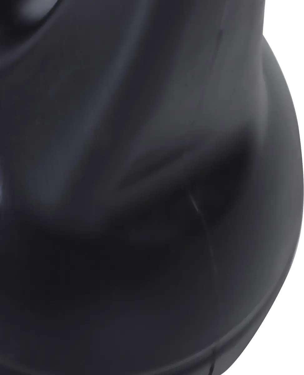 Homcom Kettlebell Kunststof - 27x21x31cm - Zwart