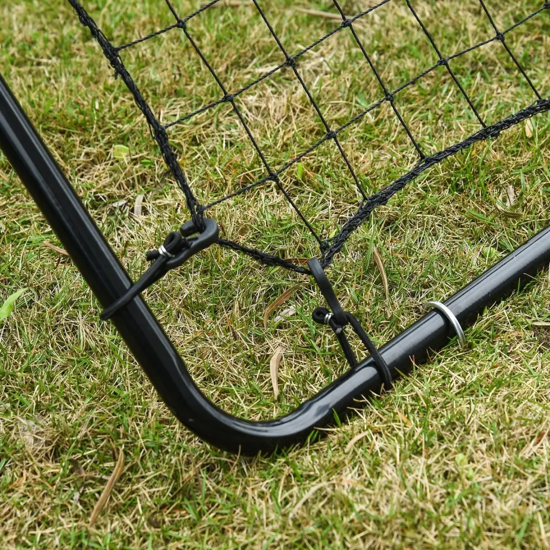 Homcom Rebounder 75x126cm - Zwart - afbeelding 6 van 6