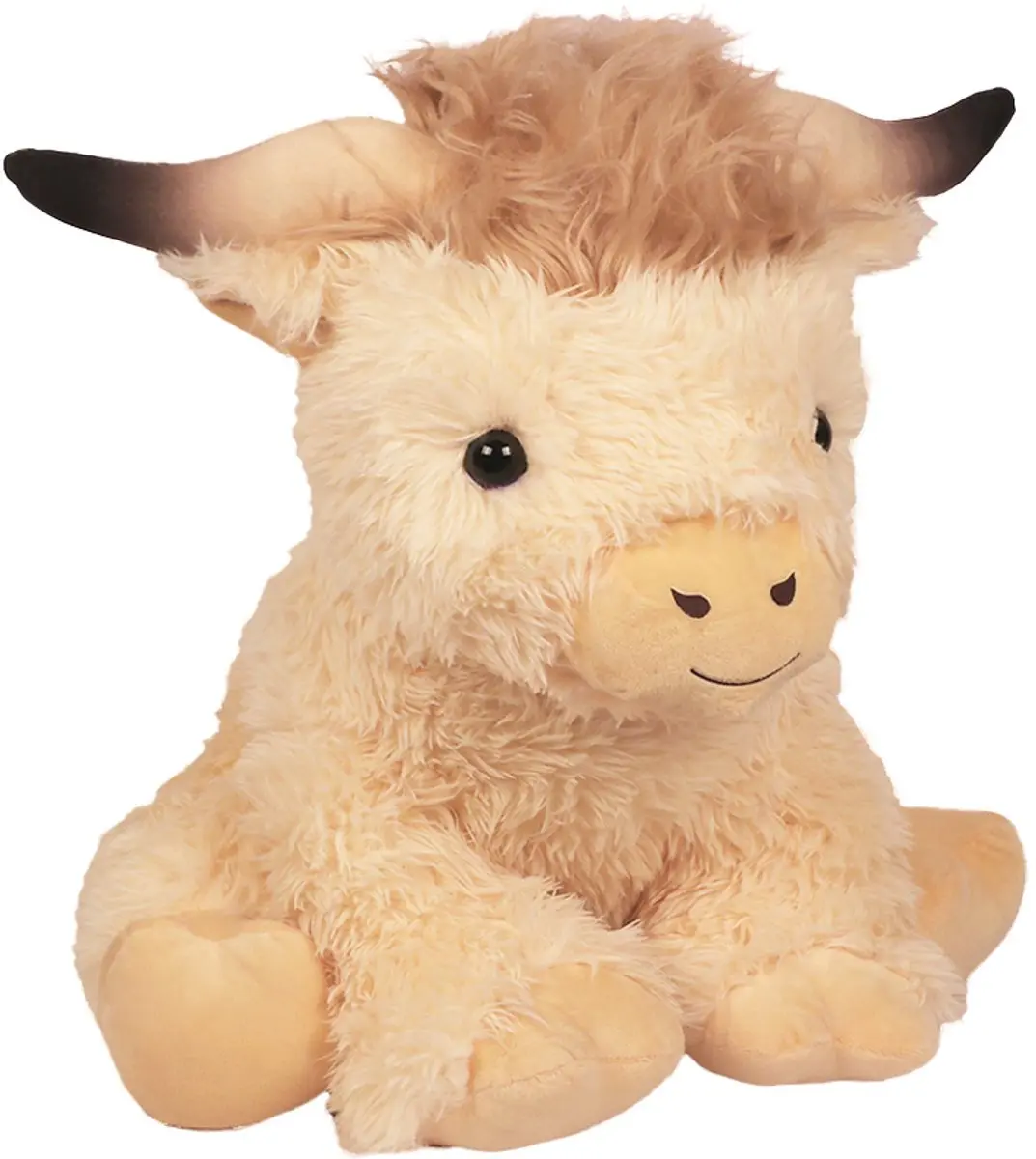 PIA Soft Toys Schotse Hooglander Pluche 50cm - Crème