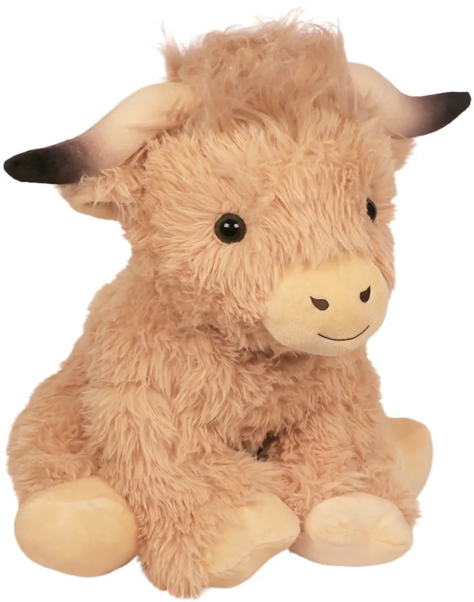 PIA Pluche Schotse Hooglander Knuffel - 50 cm - Beige