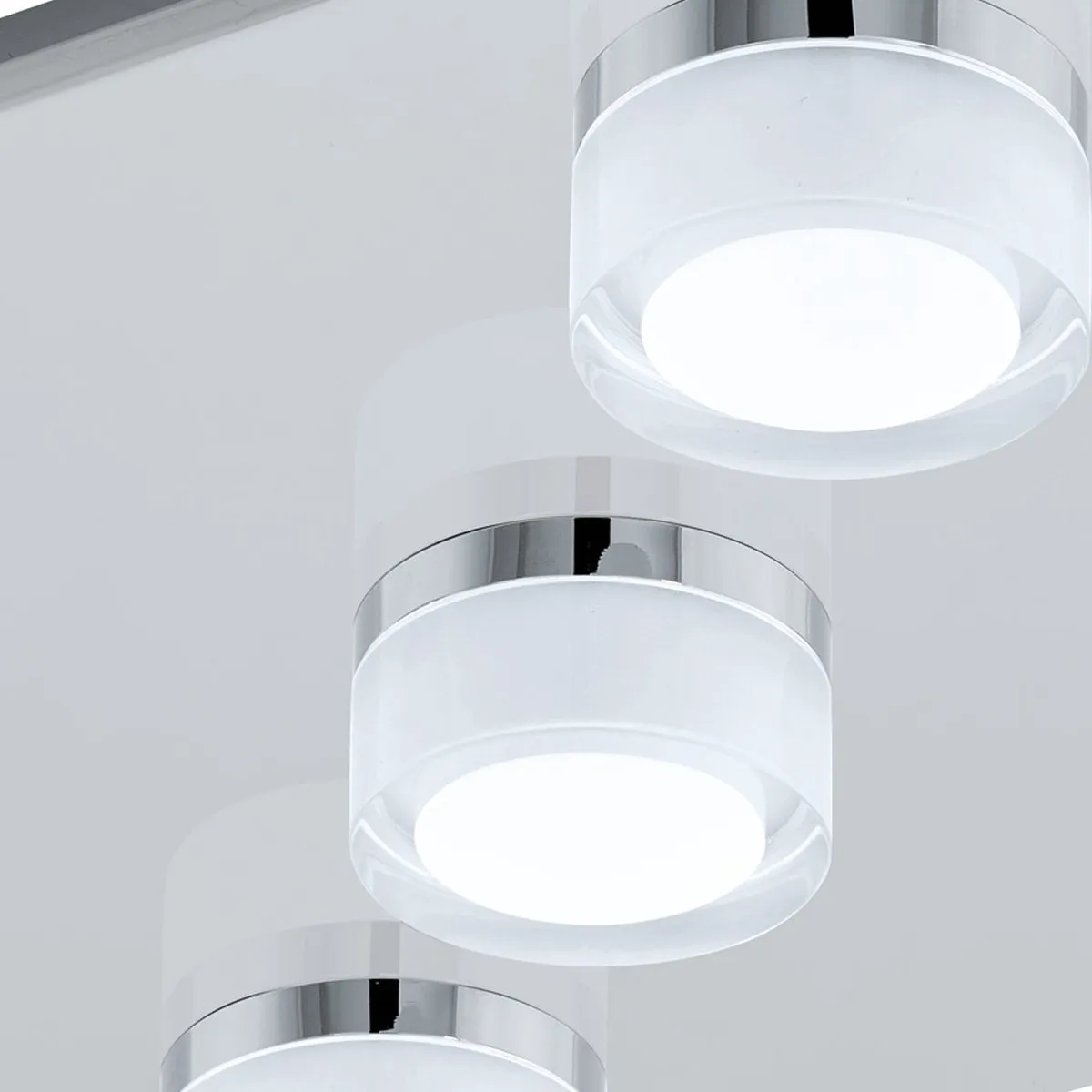 Eglo Romendo 1 Plafondlamp LED 32cm - Chroom - 5 Lichtpunten