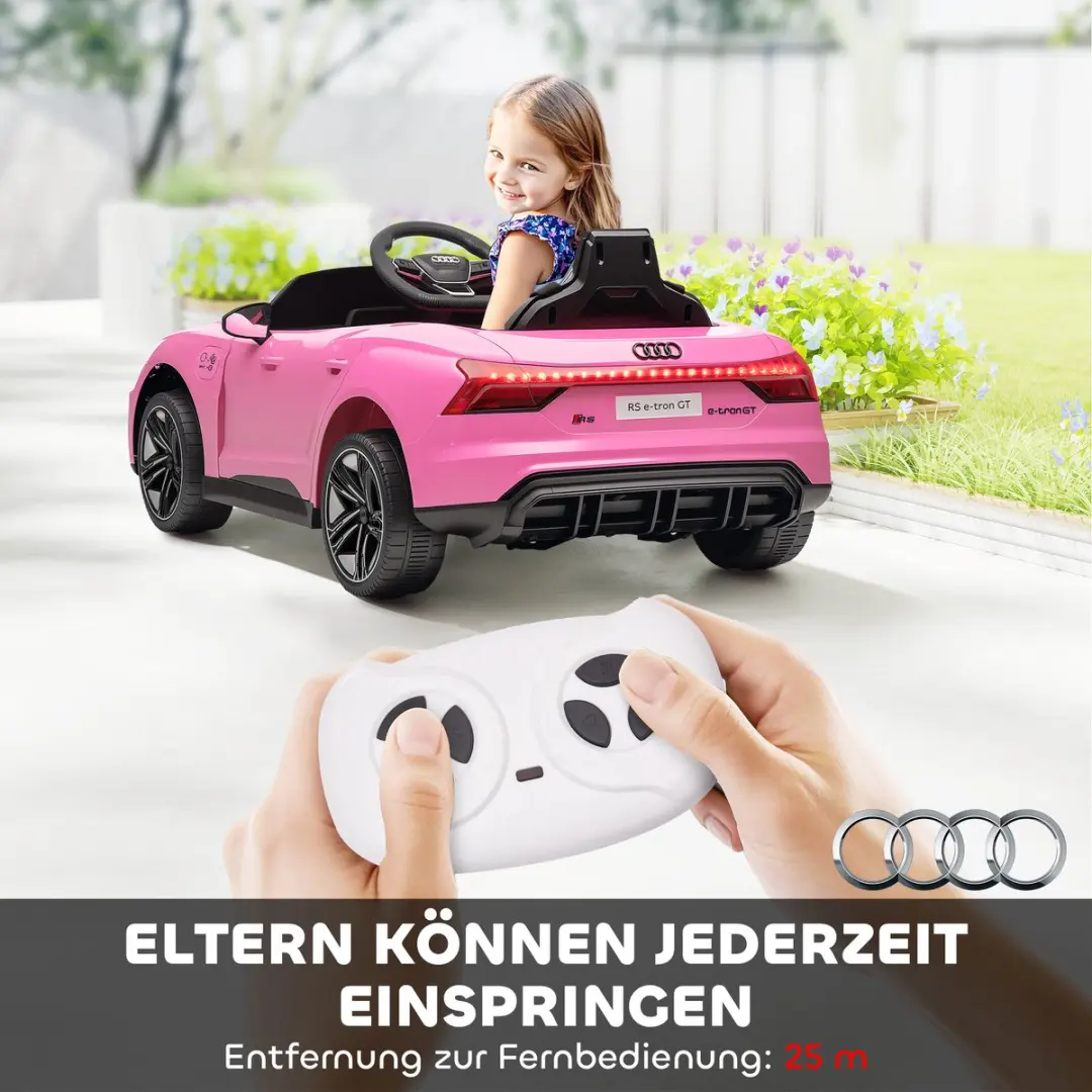Homcom Electric Ride-on Car 103x58x41cm - Rosa
