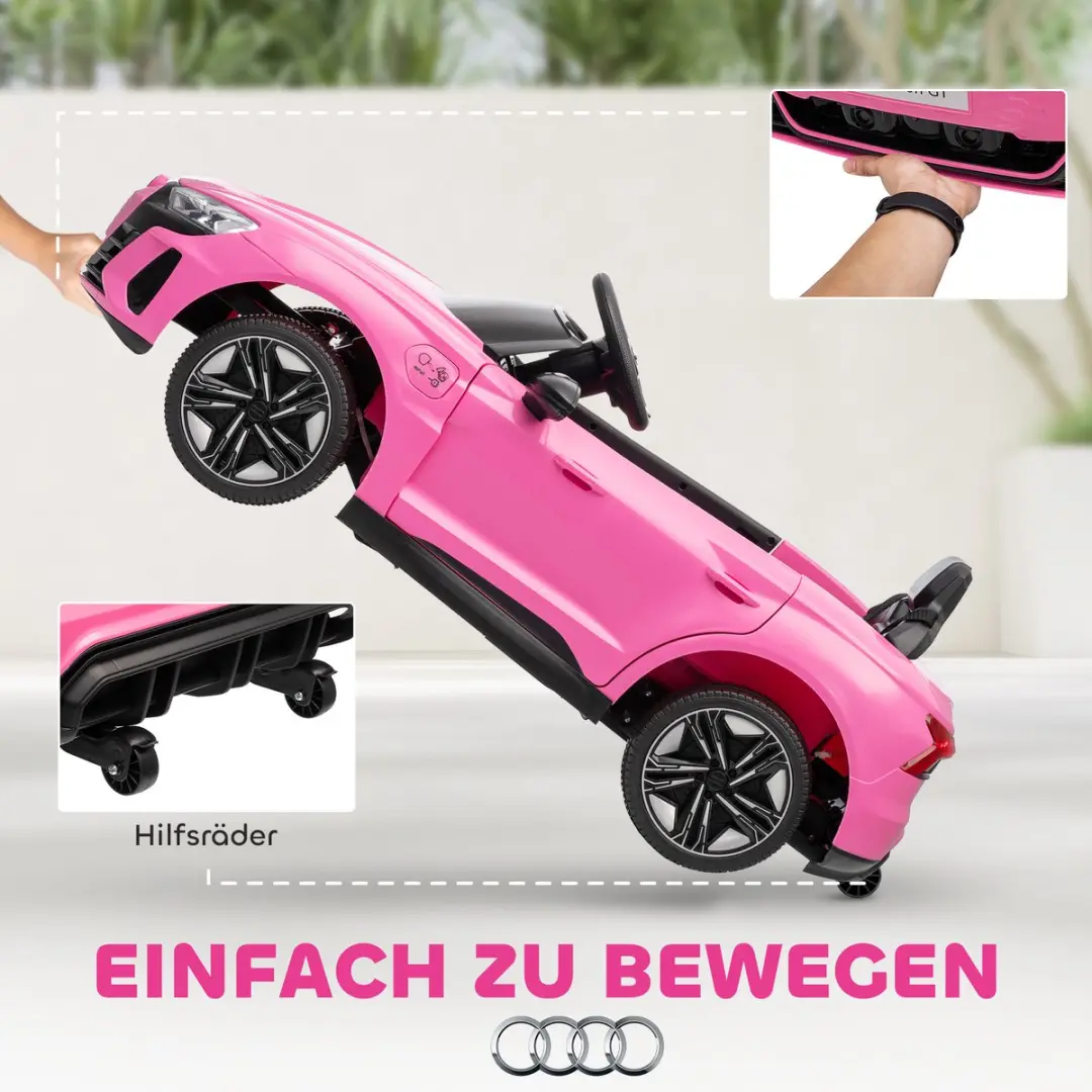 Homcom Electric Ride-on Car 103x58x41cm - Rosa