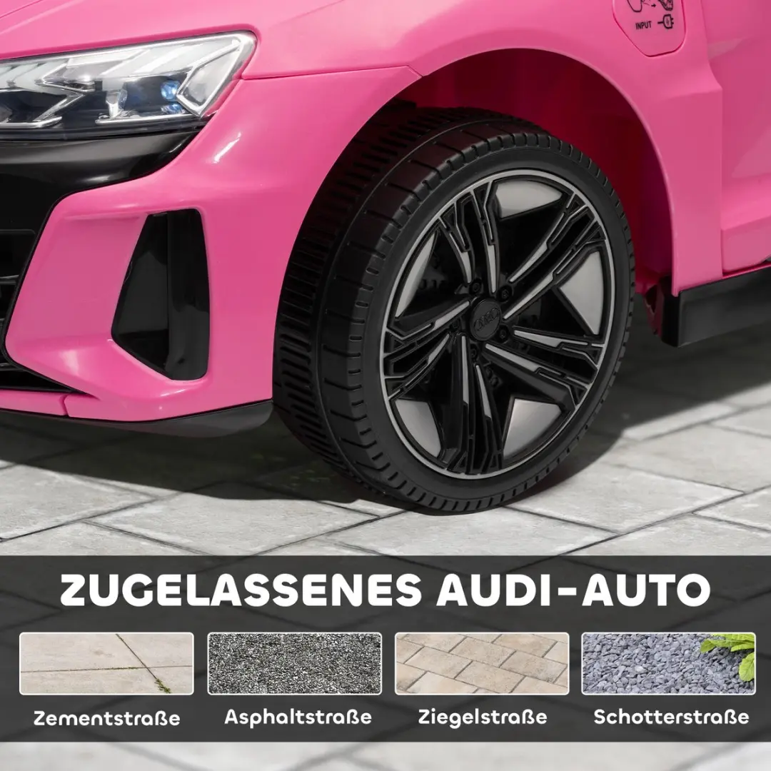 Homcom Electric Ride-on Car 103x58x41cm - Rosa