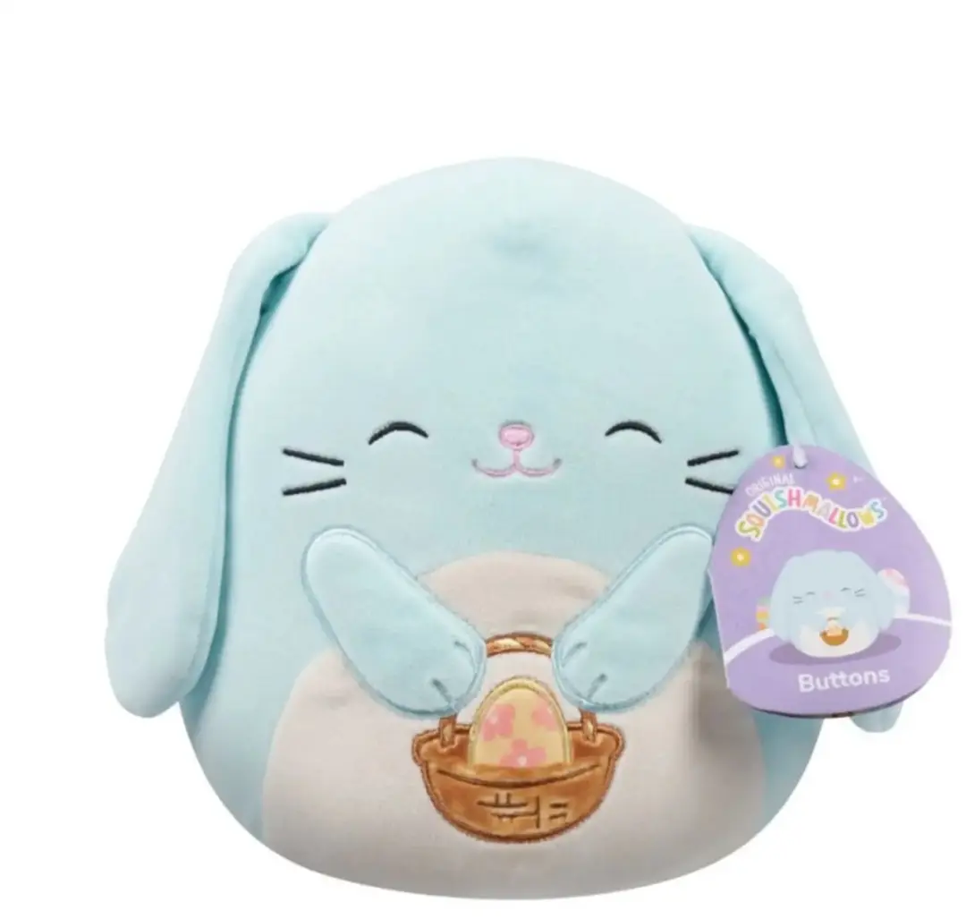 Squishmallows Buttons Pasen Editie Knuffel 20cm
