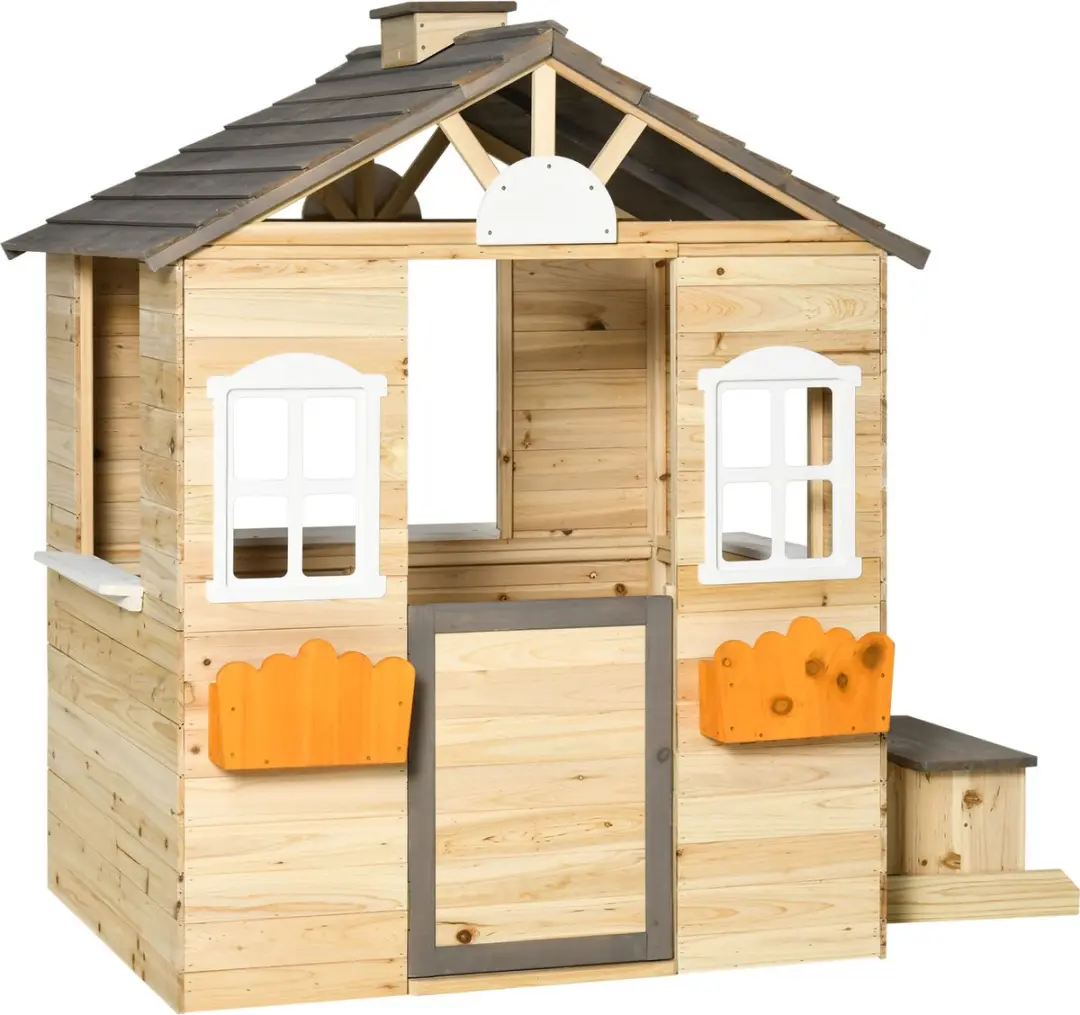 Outsunny Speelhuis Tannenhout