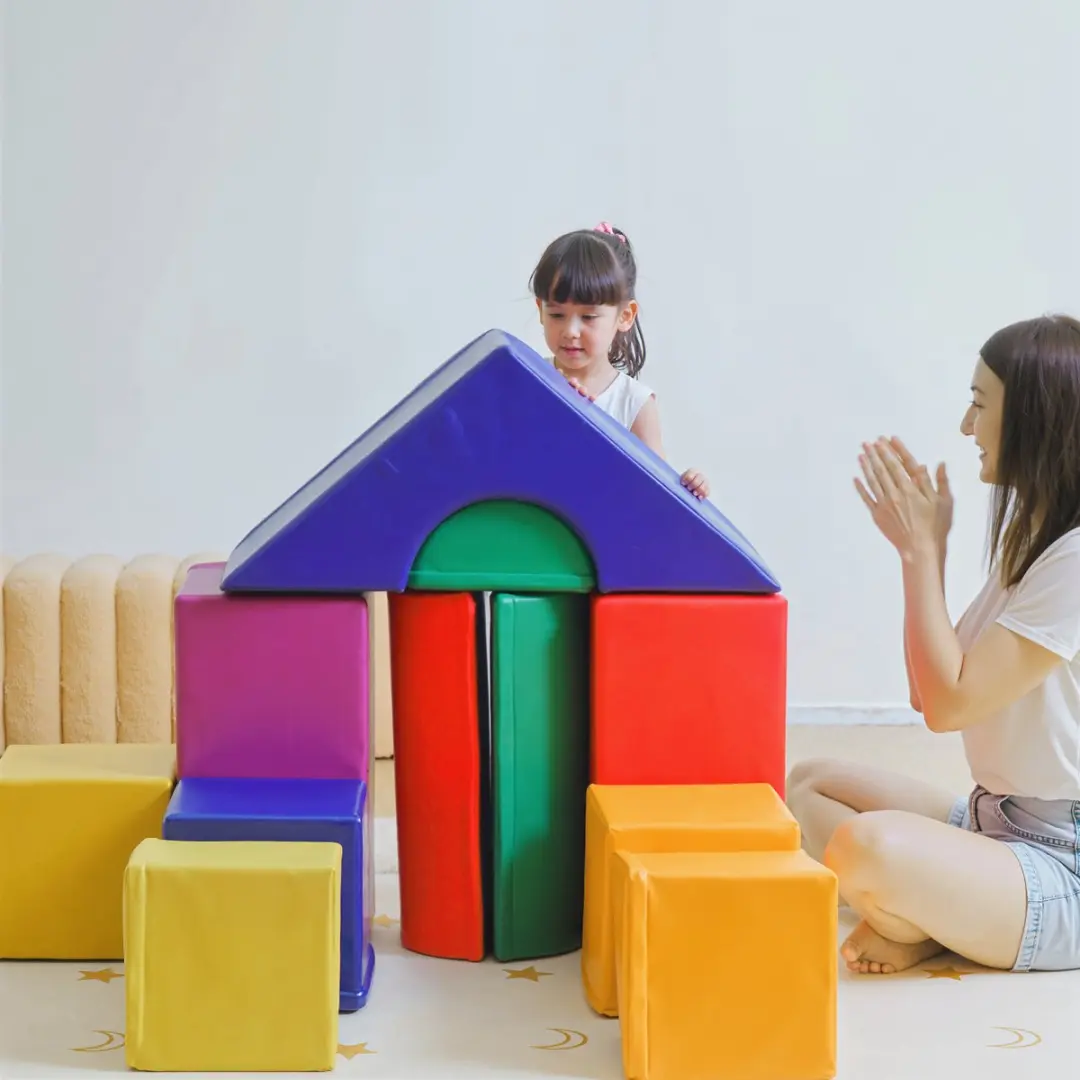 Homcom Speelset Meerkleurig - 11-delig EPE Kunstleer - afbeelding 6 van 6