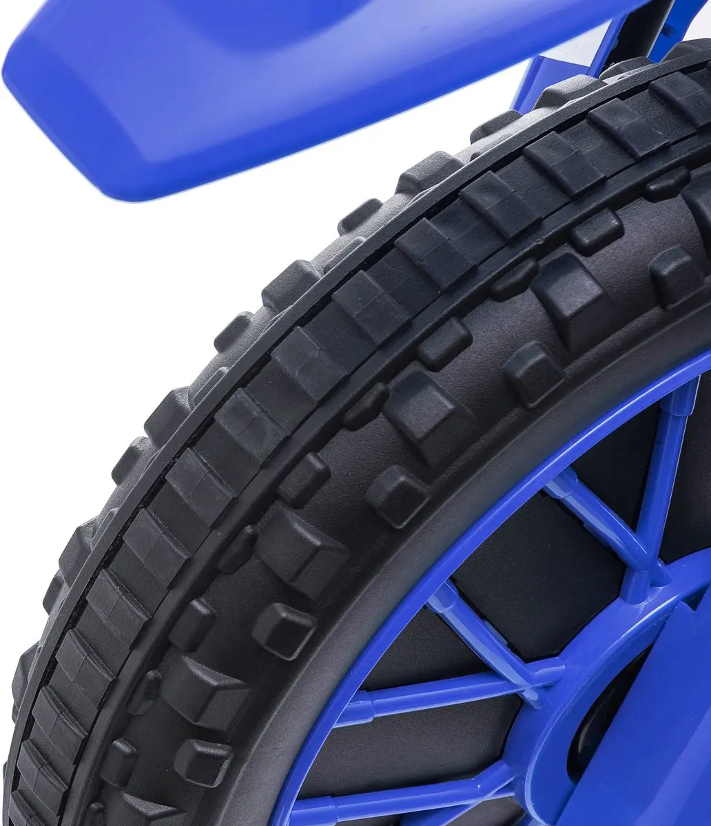 Homcom Rijden op Auto PP - 106,5x51,5x68cm Blauw