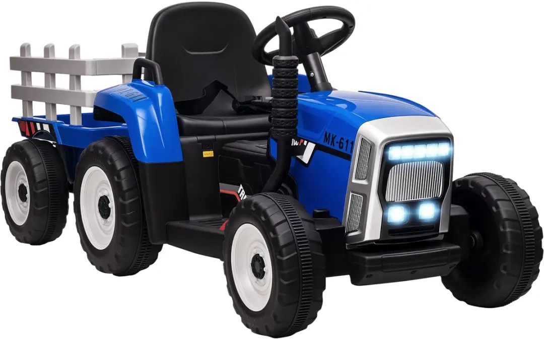 Homcom Elektrische Rij-Auto Constructiestijl 136,5x50x52,5cm