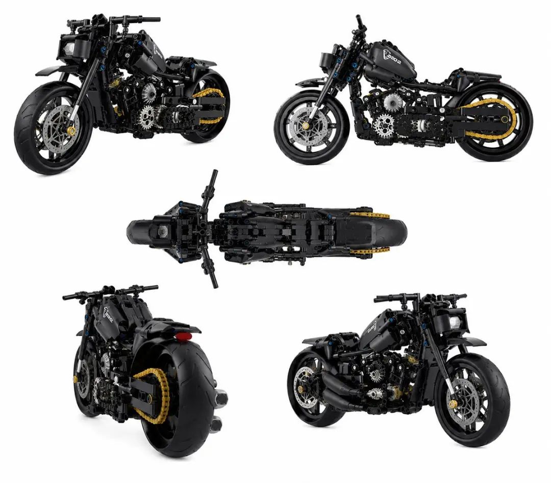 RedParrot Model Motor Bouwpakket HBMOTORZWART