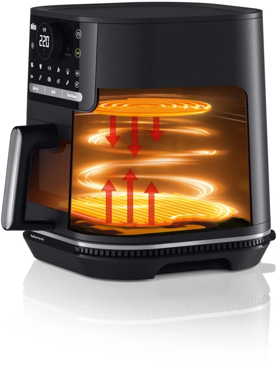 Braun MultiFry 5 HF5073 Airfryer 6L - 2000W - Zwart