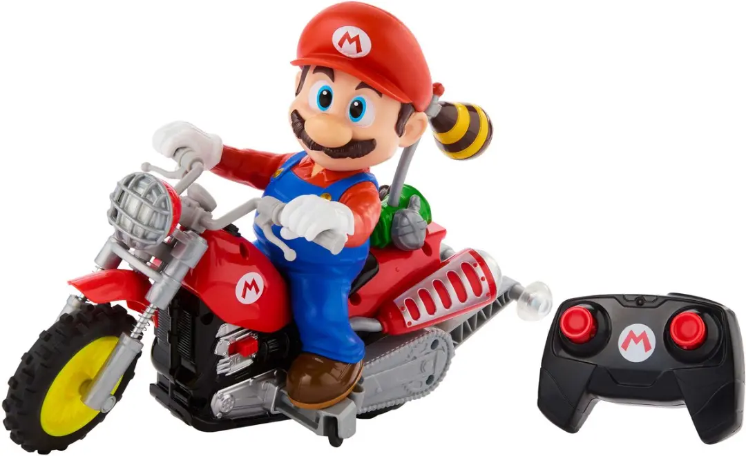 Hot Wheels Mario Kart Wheelie Motocross RC - JML15 - Multicolor