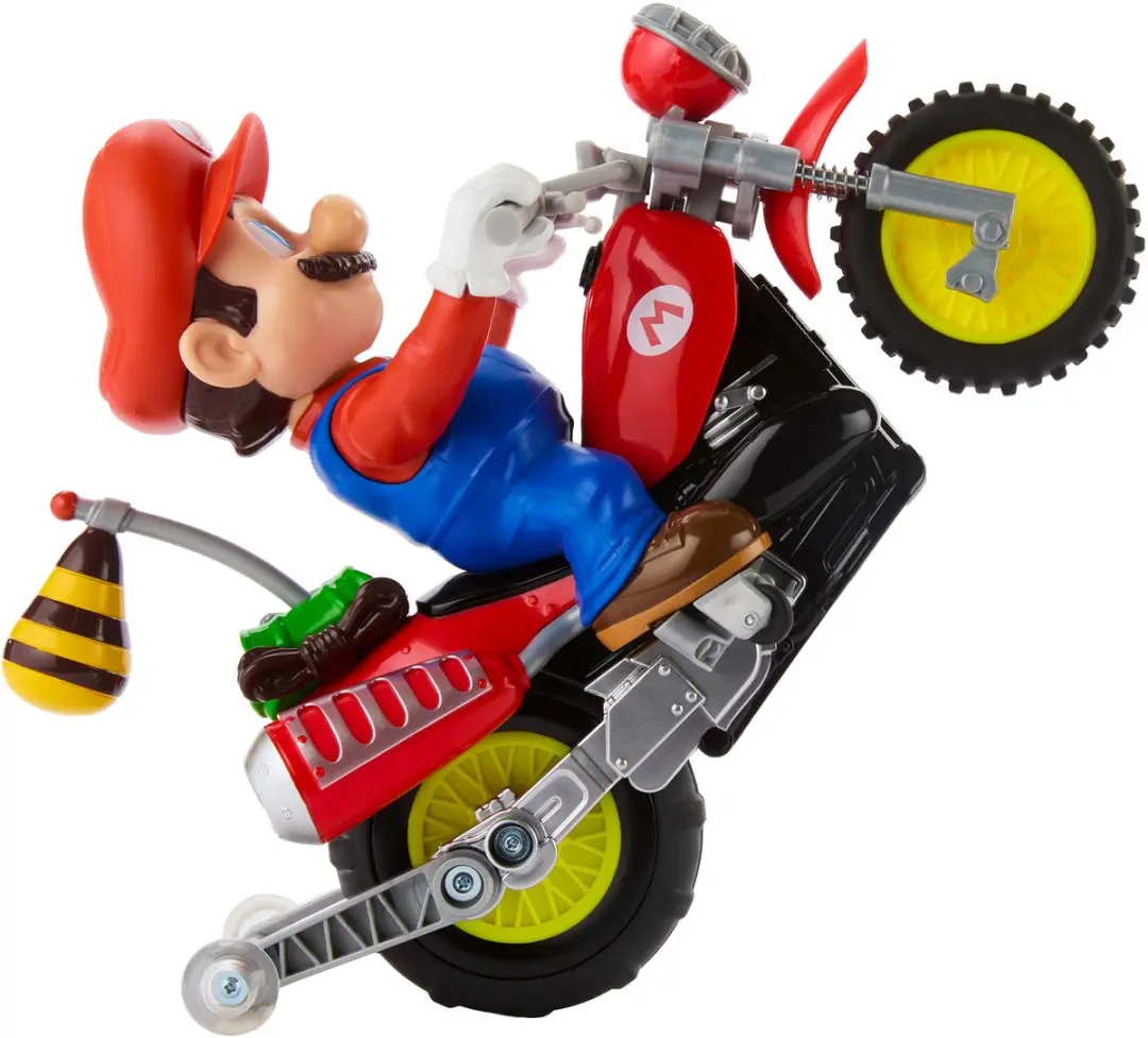 Hot Wheels Mario Kart Wheelie Motocross RC - JML15 - Multicolor