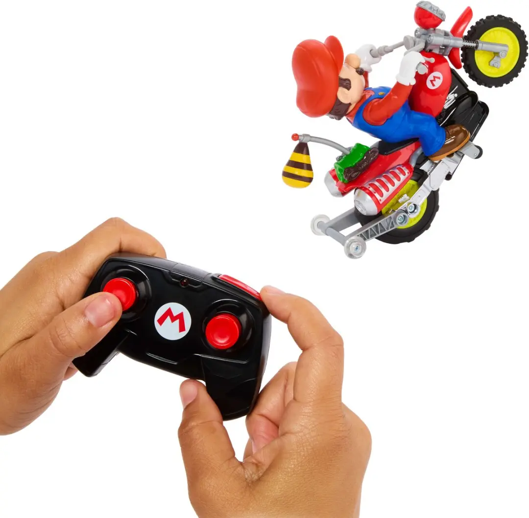 Hot Wheels Mario Kart Wheelie Motocross RC - JML15 - Multicolor