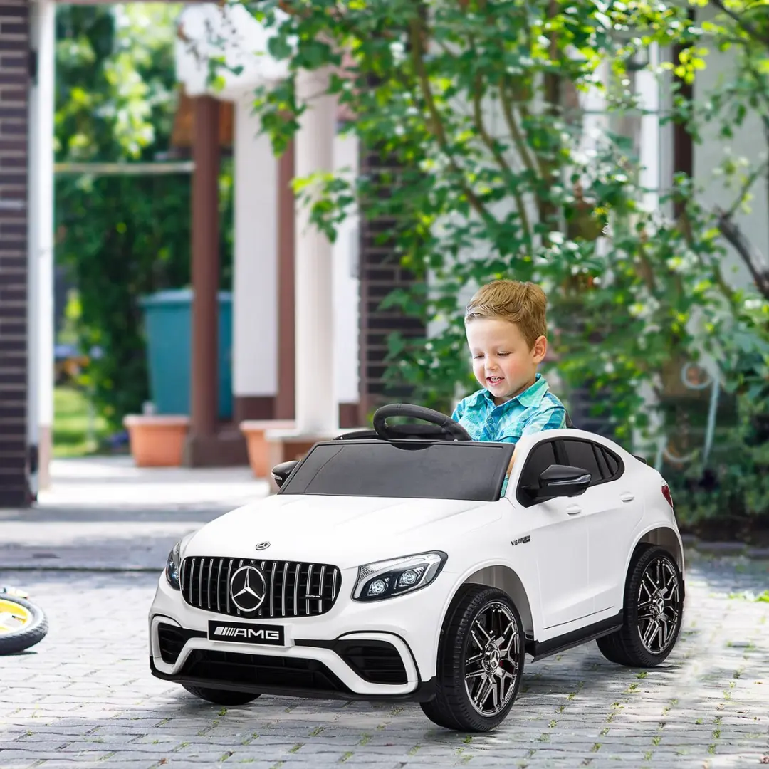 Homcom Mercedes-Benz Elektrisch Kindervoertuig - Zwart