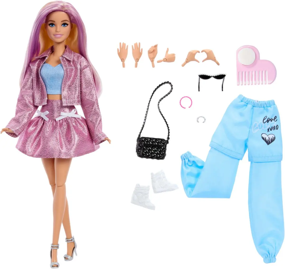 Barbie Deluxe Style Fashion Build-Up Pop