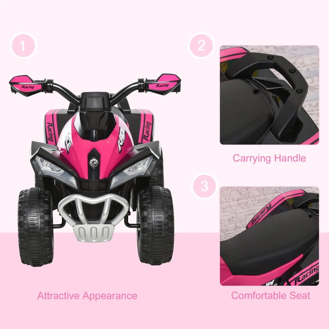 Homcom Kinderauto 370-096PK - Roze