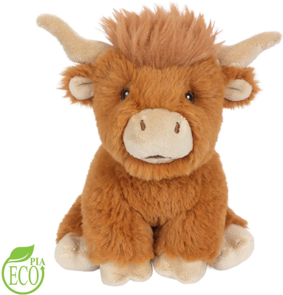 PIA Soft Toys Schotse Hooglander Pluche Knuffel 15cm