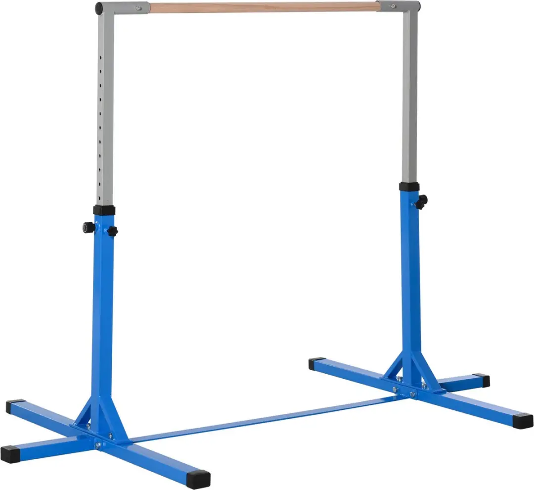 Homcom Gymnastiekrek 13-traps verstelbaar - Blauw