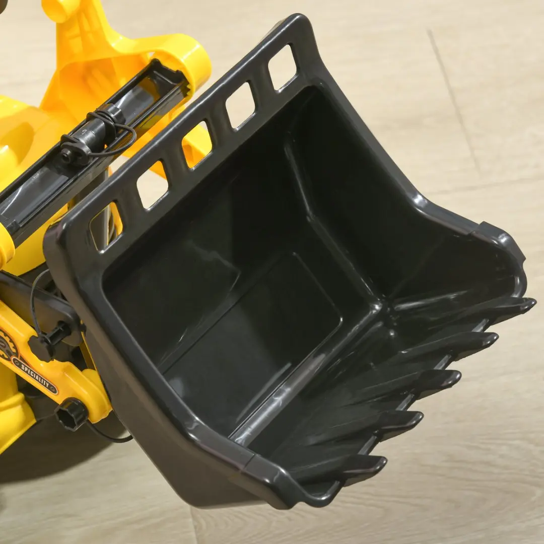 Homcom Rijden-op Constructie Auto - Geel 301-058