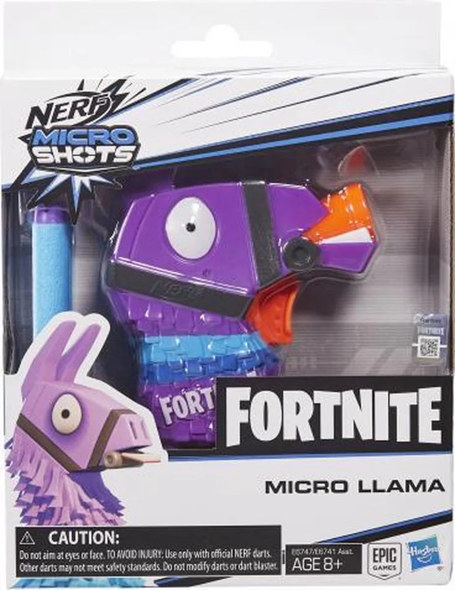 Nerf Fortnite Micro Grappler MicroShots - Paars - E6747