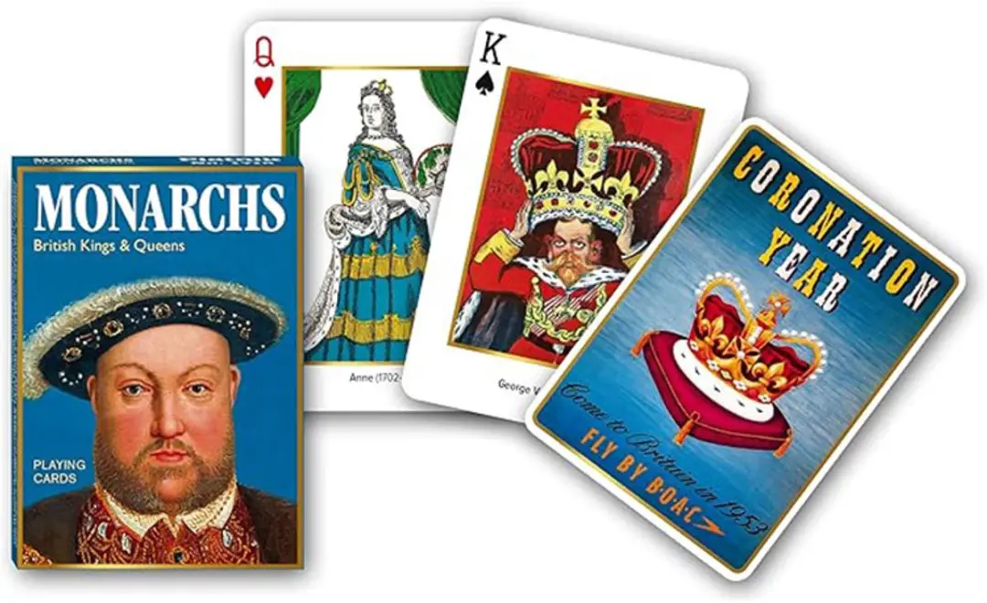 Piatnik Monarchs Brits Koningshuis Kaartspel