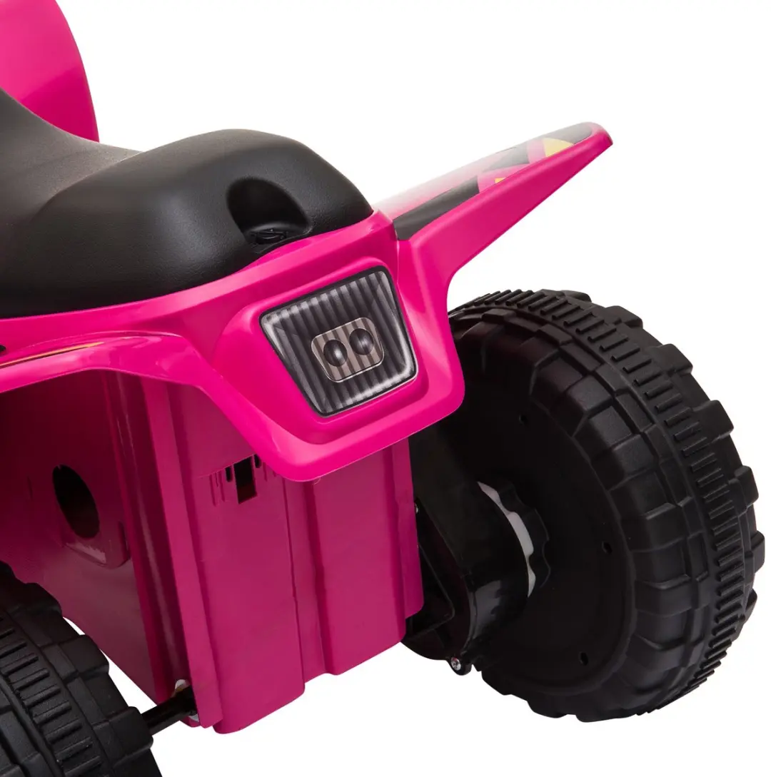 Homcom Rijdauto 72x40x45,5cm - Roze