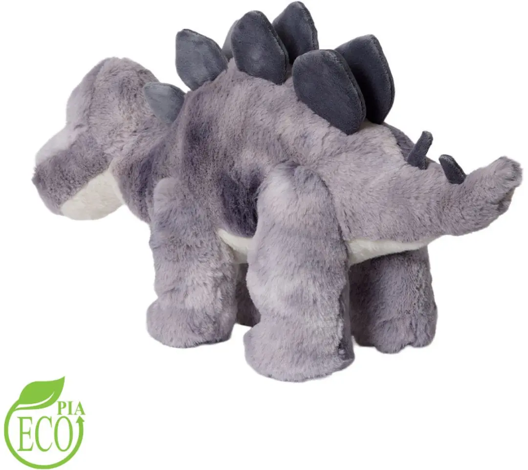 PIA Soft Toys Stegosaurus Pluche - Grijs ECO 43cm