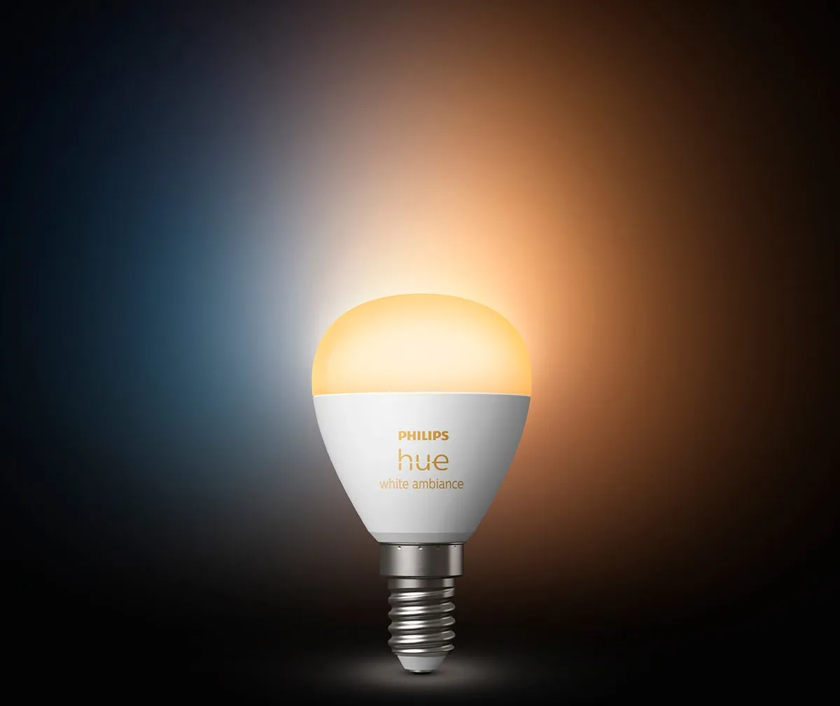 Philips Hue Kogellamp E14 - Mat - 5.1W - Warm tot Koelwit