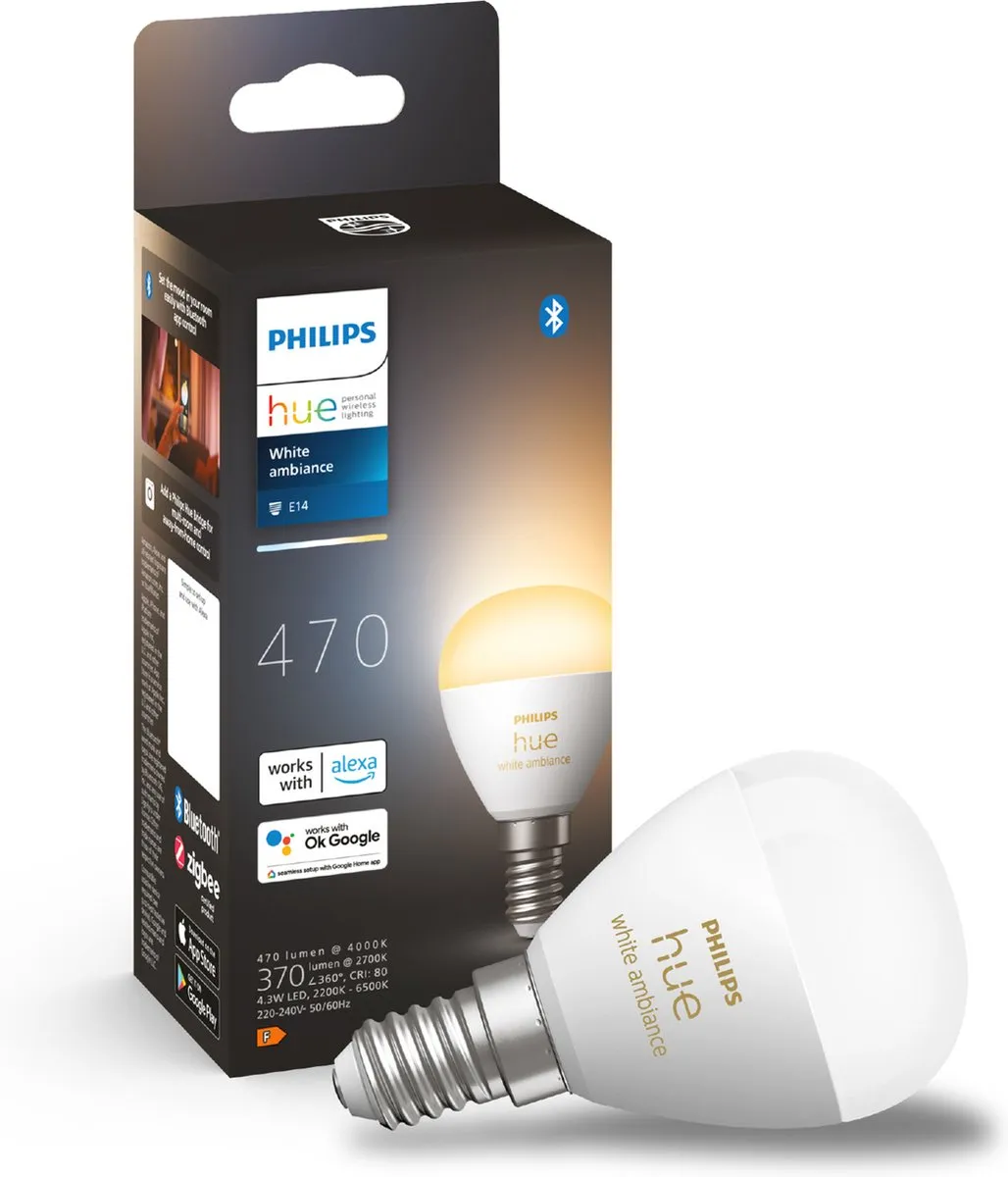Philips Hue Kogellamp E14