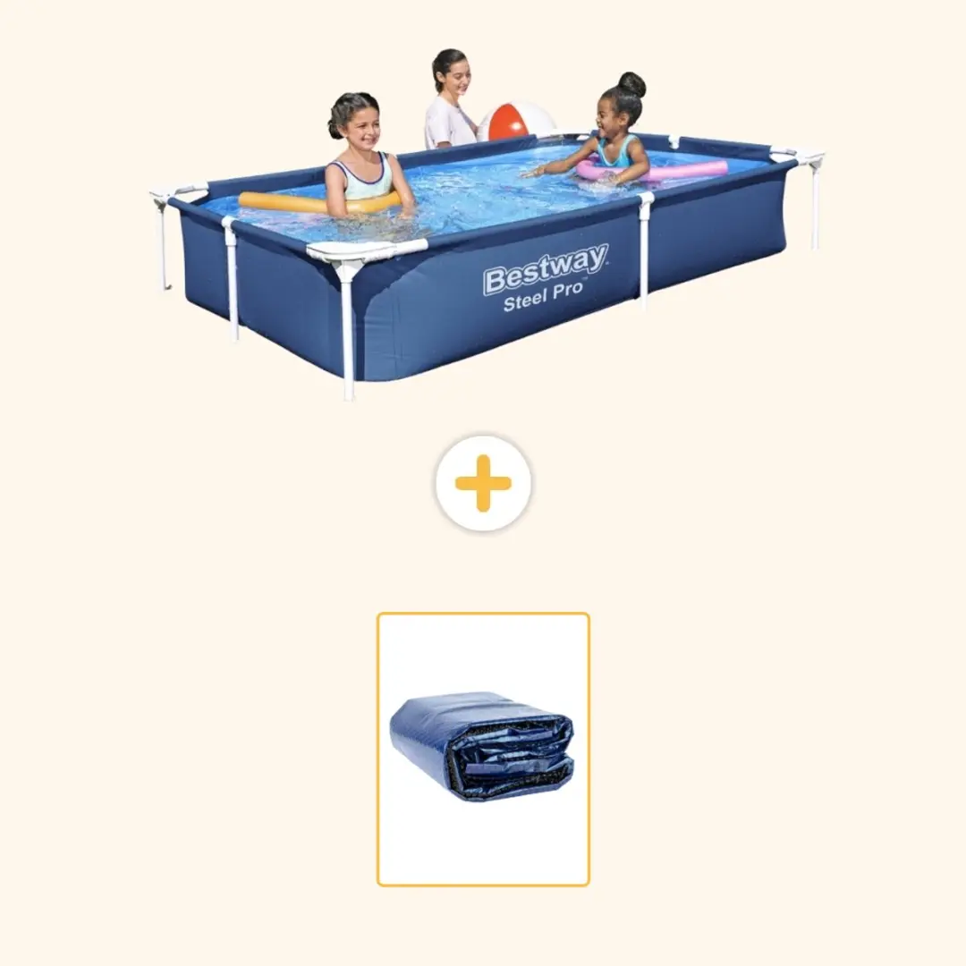 Bestway Steel Pro Zwembad 221x150x43cm
