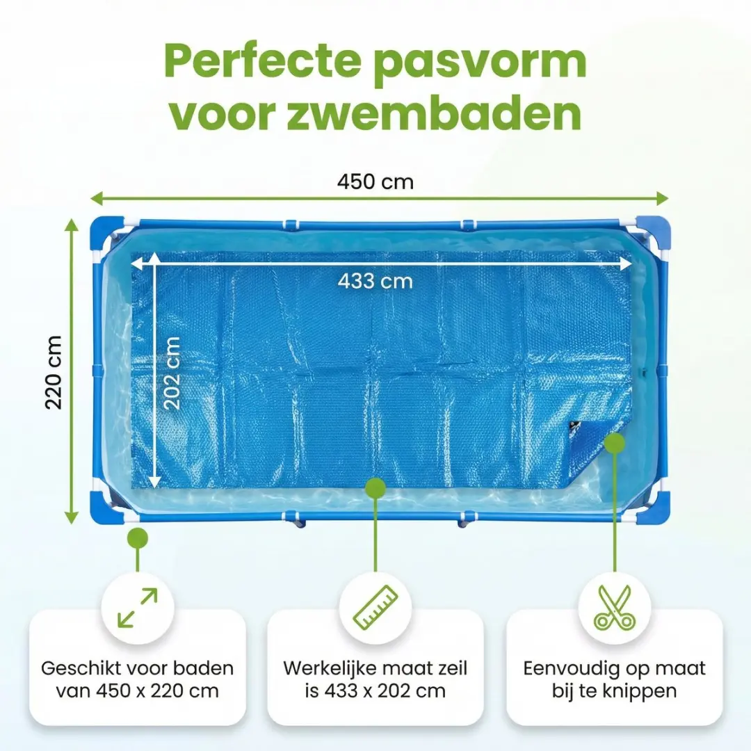 Intex Rechthoekig Frame Zwembad 450x220cm - Blauw - 9-delig